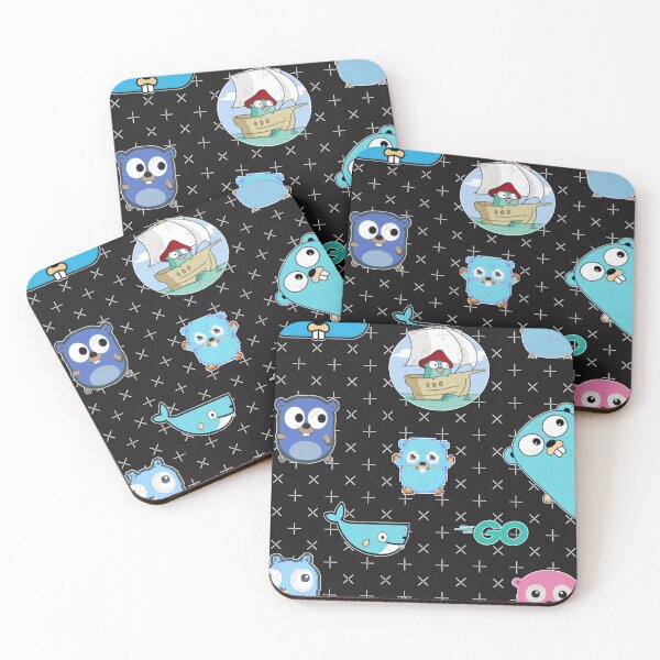 Item preview, Golang Gopher Sticker Pack Variety Pack designed and sold by AmyiahMatias.
