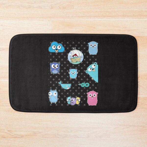 Item preview, Golang Gopher Sticker Pack Variety Pack designed and sold by AmyiahMatias.