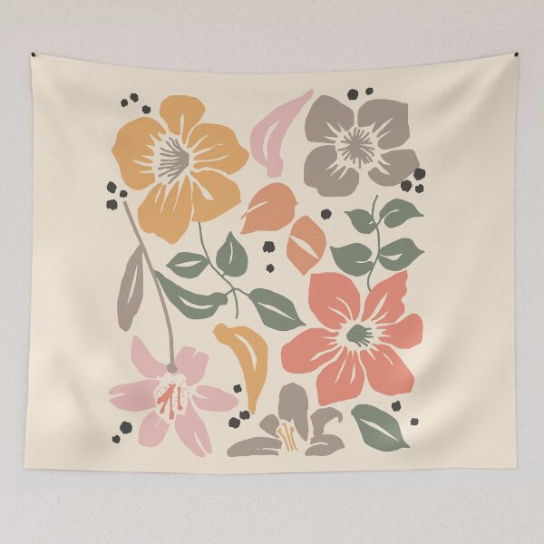 Item preview, Barcelona Flower Market designed and sold by FancyLoveArt.