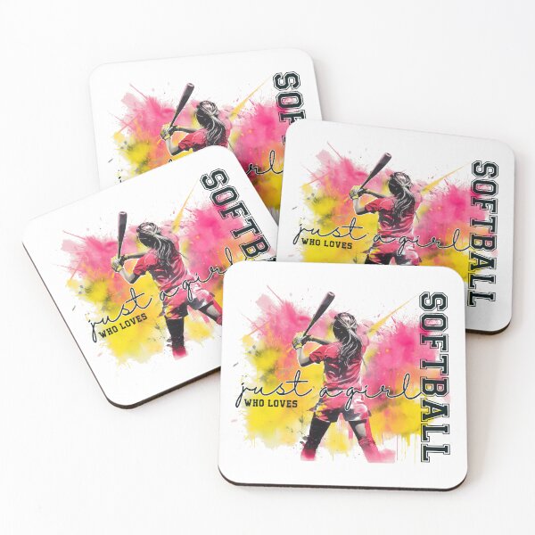 Item preview, Just a Girl who loves Softball Team designed and sold by grandlovely.