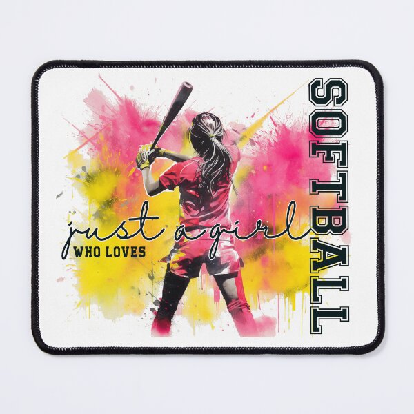 Item preview, Just a Girl who loves Softball Team designed and sold by grandlovely.
