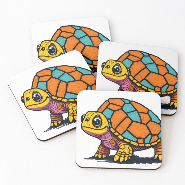 Item preview, cute cartoon turtle. designed and sold by ratchawoot.