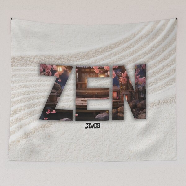 Item preview, Zen 4 on Sand Background designed and sold by Jenson Major.
