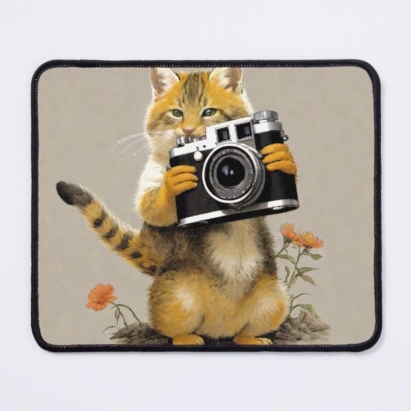Item preview, Cat With a Camera designed and sold by Synthartik.