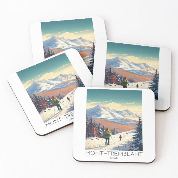 Item preview, A Vintage Travel Illustration of Mont-Tremblant - Canada  designed and sold by GoodOldVintage.