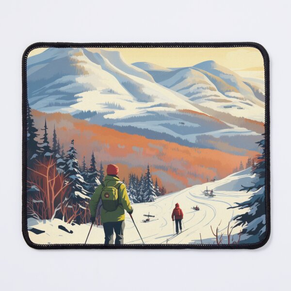 Item preview, A Vintage Travel Illustration of Mont-Tremblant - Canada  designed and sold by GoodOldVintage.
