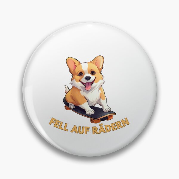 Artikelvorschau, Skateboard Corgi Dog entworfen und verkauft von InkCreato.
