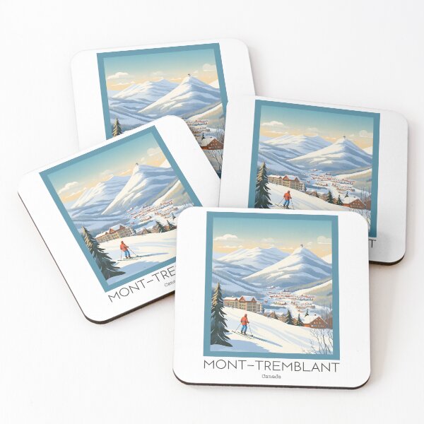 Item preview, A Vintage Travel Illustration of Mont-Tremblant - Canada  designed and sold by GoodOldVintage.