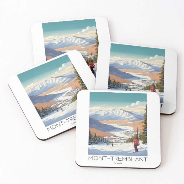 Item preview, A Vintage Travel Illustration of Mont-Tremblant - Canada  designed and sold by GoodOldVintage.