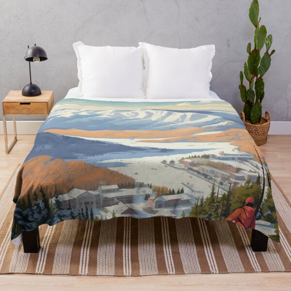 Item preview, A Vintage Travel Illustration of Mont-Tremblant - Canada  designed and sold by GoodOldVintage.