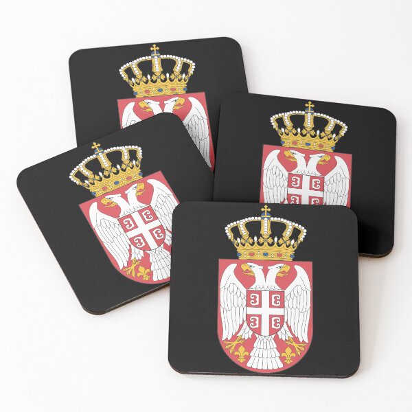 Item preview, Serbia Coat of Arms designed and sold by Hoorahville.