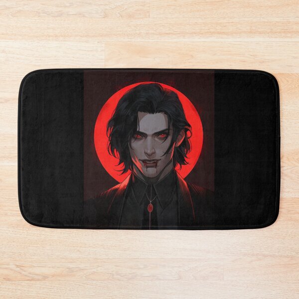 Item preview, Dark Attractive Sinister Gentleman Vampire with Red Eyes designed and sold by sμ (smew).