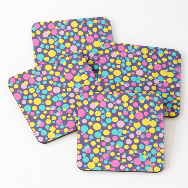 Item preview, Bright, Colorful Polkadot Pattern designed and sold by Geddit Designs.