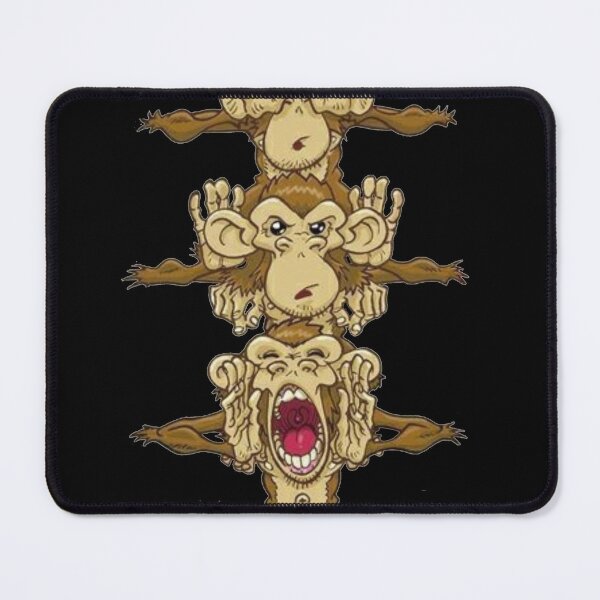 Item preview, The three monkeys designed and sold by Sanooshop.