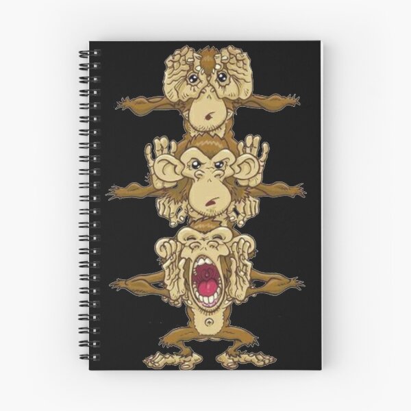 Item preview, The three monkeys designed and sold by Sanooshop.