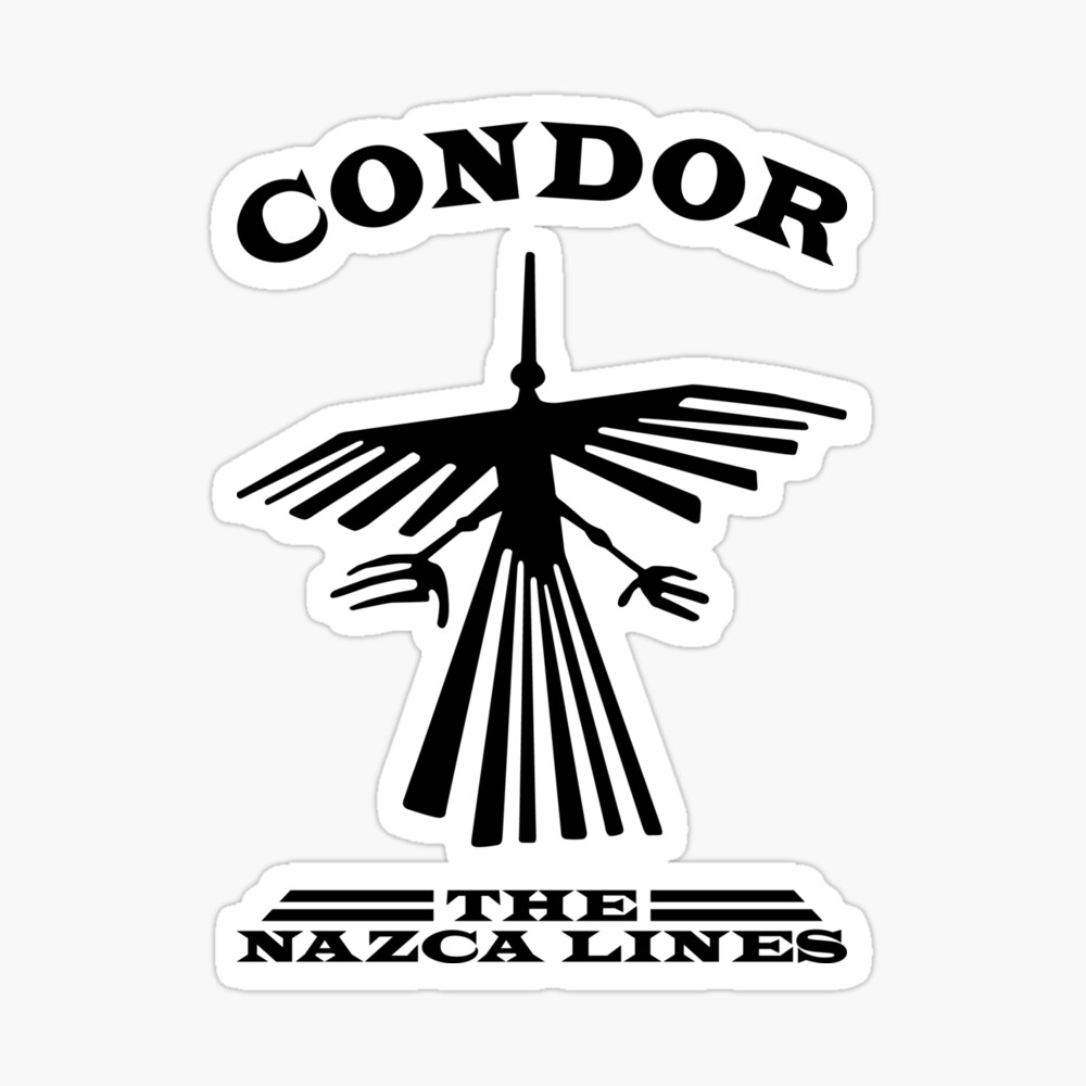 Condor Nazca Lines Awesome Tattoo Design by Warvox DOWNLOAD