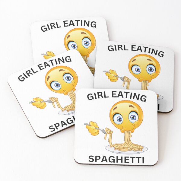 Aperçu de l'œuvre fille mangeant des spaguetti créée et vendue par VisioCraft ⭐⭐⭐⭐⭐.