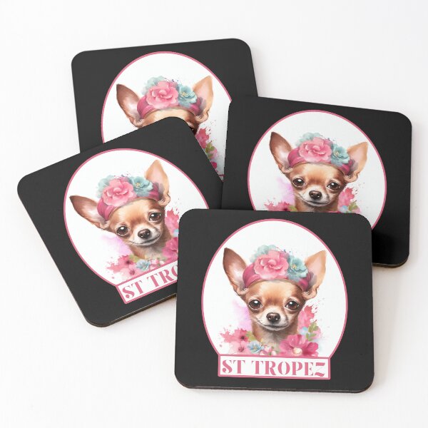 Item preview, St Tropez Chihuahua, Cote d'Azur, France Cool and Fun  designed and sold by madtoyman.