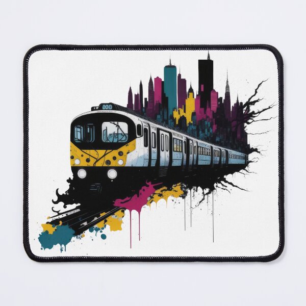 Item preview, New York subway - NYC Subway ColorSplash designed and sold by MayaDelaye.