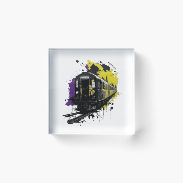 Item preview, New York subway - NYC Subway  ColorSplash designed and sold by MayaDelaye.