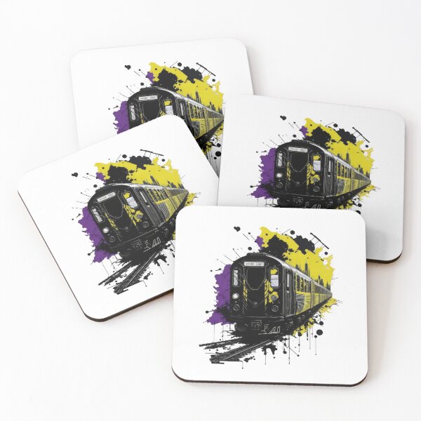 Item preview, New York subway - NYC Subway  ColorSplash designed and sold by MayaDelaye.