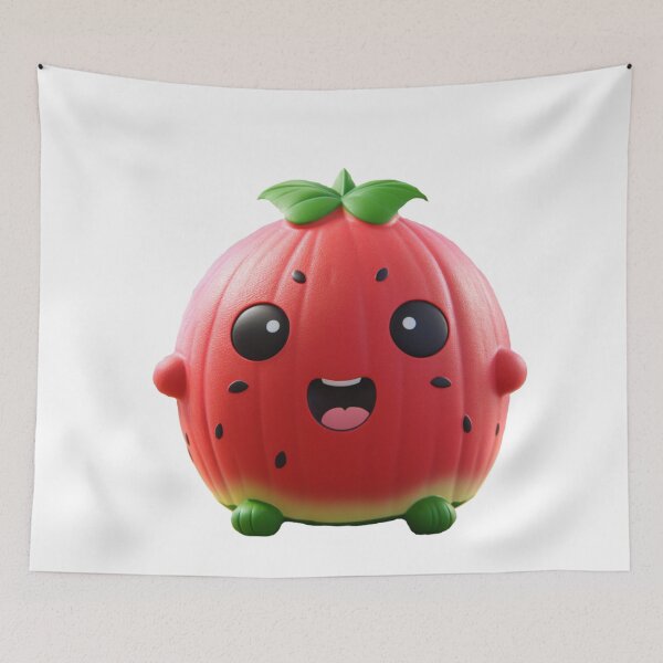 Item preview, Adorable Kawaii Watermelon designed and sold by CuteopiaGallery.