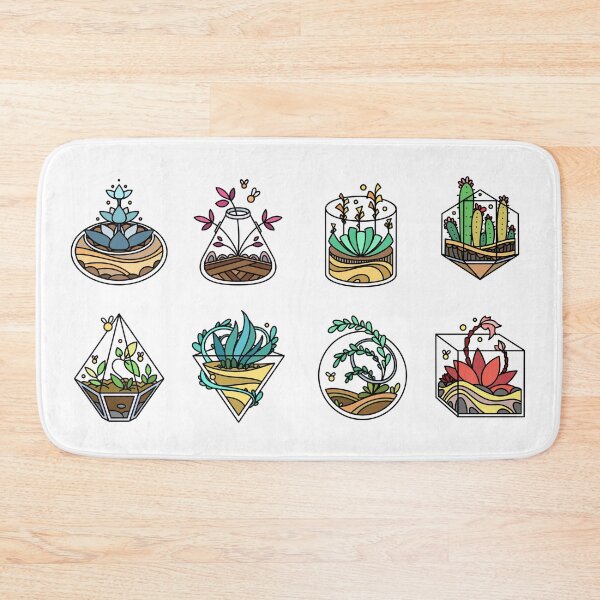 Item preview, Succulents in a terrarium  designed and sold by maryallen138.