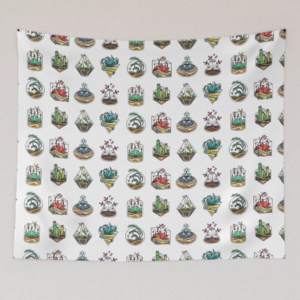 Item preview, Succulents in a terrarium  designed and sold by maryallen138.