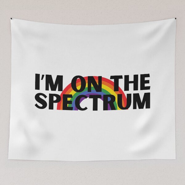 Item preview, I'm On The Spectrum designed and sold by Theia-Creations.