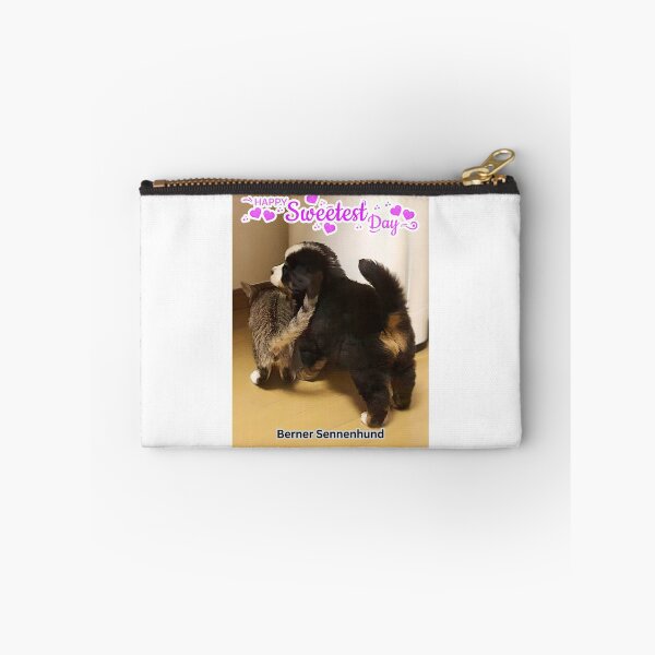Item preview, Sweetest Day Bernese Mountain Dog Berner Sennenhund PUPPY & KITTEN designed and sold by Everyday365.