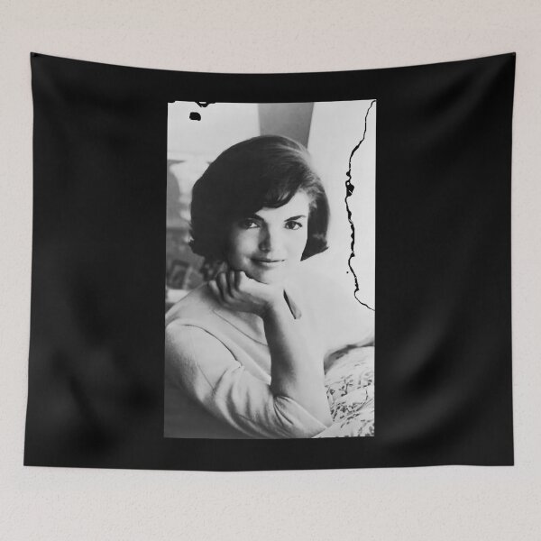 Item preview, Jackie Kennedy Onassis black and white designed and sold by kyrian-shroy.