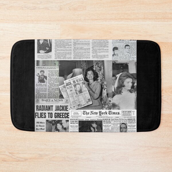 Item preview, Jackie Kennedy Onassis black and white designed and sold by kyrian-shroy.