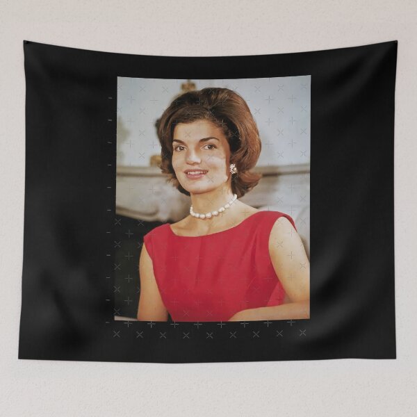 Item preview, Jackie Kennedy Onassis black and white designed and sold by kyrian-shroy.
