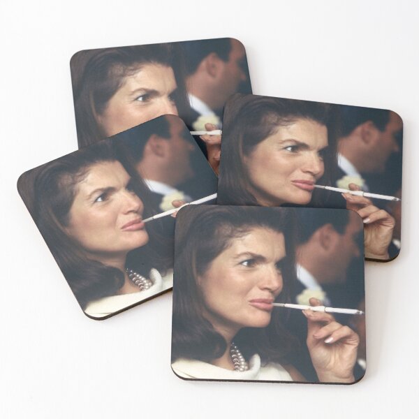 Item preview, Jackie Kennedy Onassis black and white designed and sold by kyrian-shroy.
