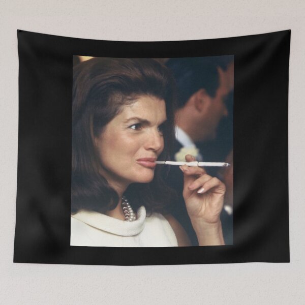 Item preview, Jackie Kennedy Onassis black and white designed and sold by kyrian-shroy.