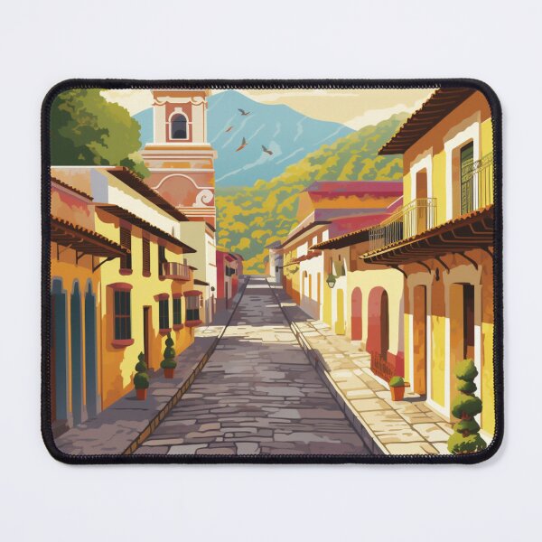 Item preview, A Vintage Travel Illustration of Antigua - Guatemala designed and sold by GoodOldVintage.