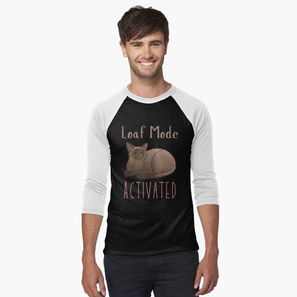 Item preview, Baseball ¾ Sleeve T-Shirt designed and sold by FelineEmporium.