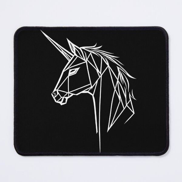 Item preview, White Line Unicorn designed and sold by DiscoGypsyFish.