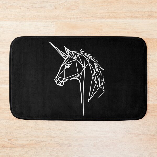 Item preview, White Line Unicorn designed and sold by DiscoGypsyFish.