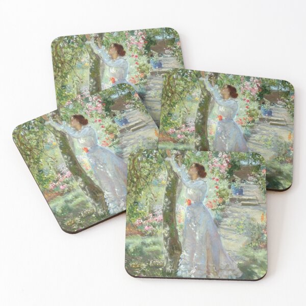 Item preview, Vintage Painting "The Garden" Ethel Walker designed and sold by Jaydee001.