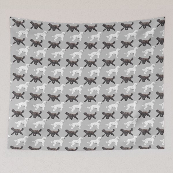 Item preview, Barbet - Repeat Pattern designed and sold by Amber Westwood.