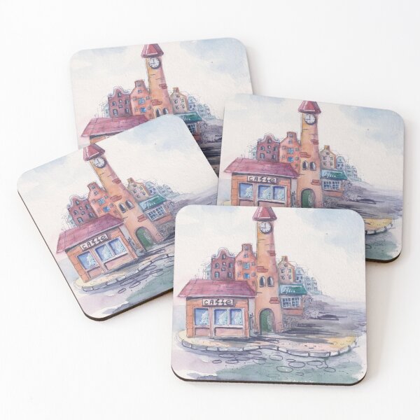 Item preview, Houses, Smal street, tower designed and sold by ArtPolet.
