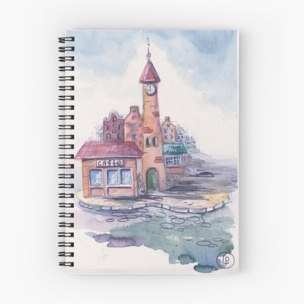 Item preview, Houses, Smal street, tower designed and sold by ArtPolet.