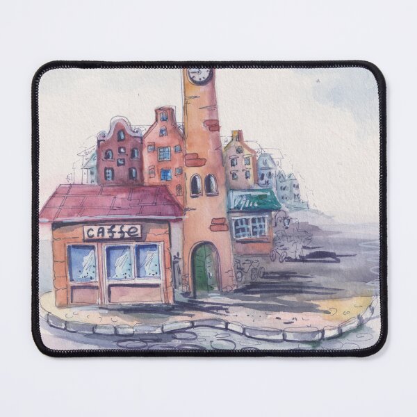 Item preview, Houses, Smal street, tower designed and sold by ArtPolet.
