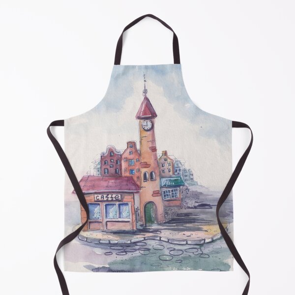 Item preview, Houses, Smal street, tower designed and sold by ArtPolet.