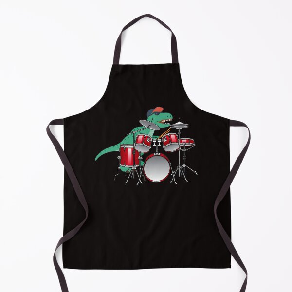 Item preview, Rock And Roll Great Dinosaurs Drums Music Playing T rex designed and sold by TYLERSHERRA.