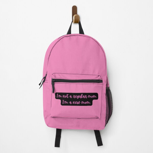 Item preview, I'm Not A Regular Mom. I'm A New Mom. Light Pink With Background designed and sold by Megurix.