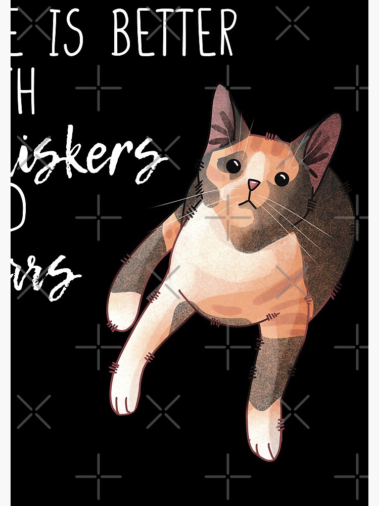Thumbnail 3 of 3, Spiral Notebook, Life is better with… - Cute Calico cat designed and sold by FelineEmporium.