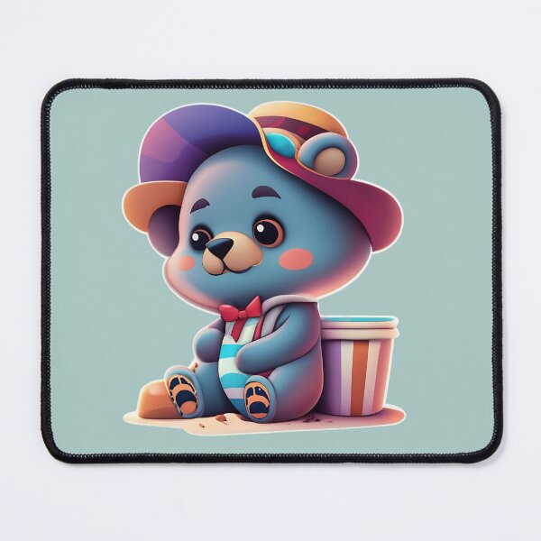 Item preview, Adorable Bear Taking a Seat. designed and sold by Kwanbaba21.