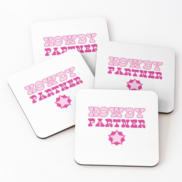 Item preview, Howdy Partner Cute Western Cowgirl Pink  designed and sold by Hic21.